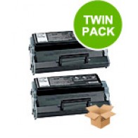 2 Multipack Lexmark 12A7415 High Quality Remanufactured Laser Toners. Includes 2 Black