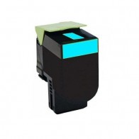 Lexmark 80C2SC0 Cyan, High Quality Remanufactured Laser Toner