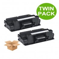 2 Multipack Dell 593-BBBI (N2XPF) High Quality Remanufactured Laser Toners. Includes 2 Black