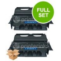 2 Multipack Lexmark 12A5740 High Quality Remanufactured Laser Toners. Includes 2 Black