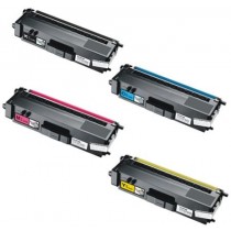 4 Multipack Brother other TN320 BK/C/M/Y High Quality Remanufactured Laser Toners. Includes 1 Black, 1 Cyan, 1 Magenta, 1 Yellow