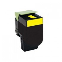 Lexmark 80C2SY0 Yellow, High Quality Remanufactured Laser Toner