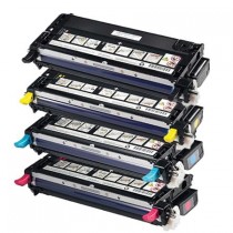 4 Multipack Dell 593-10170-10173 BK/C/M/Y High Quality Remanufactured Laser Toners. Includes 1 Black, 1 Cyan, 1 Magenta, 1 Yellow
