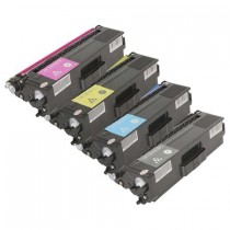 4 Multipack Brother other TN329 BK/C/M/Y High Quality Remanufactured Laser Toners. Includes 1 Black, 1 Cyan, 1 Magenta, 1 Yellow