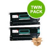2 Multipack Lexmark 13T0101 High Quality Remanufactured Laser Toners. Includes 2 Black