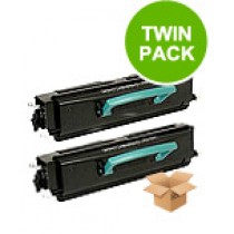 2 Multipack Lexmark 0E250A11E High Quality Remanufactured Laser Toners. Includes 2 Black