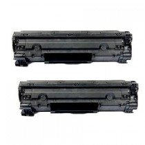 2 Multipack HP 83X (CF283X) High Quality Remanufactured Laser Toners. Includes 2 Black