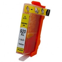 HP 920 XLY (CD974AE) Yellow, High Yield Remanufactured Ink Cartridge