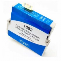 Epson T1592 (C13T15924010) Cyan, High Quality Remanufactured Ink Cartridge