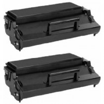 2 Multipack Lexmark 12A7405 High Quality Remanufactured Laser Toners. Includes 2 Black