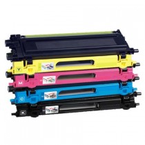 4 Multipack Brother other TN135 BK/C/M/Y High Quality Remanufactured Laser Toners. Includes 1 Black, 1 Cyan, 1 Magenta, 1 Yellow