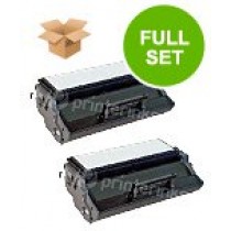 2 Multipack Lexmark 12S0400 High Quality Remanufactured Laser Toners. Includes 2 Black