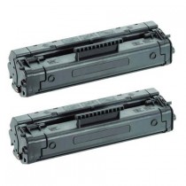 2 Multipack HP 92A (C4092A) High Quality Remanufactured Laser Toners. Includes 2 Black