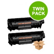 2 Multipack Canon FX-10 High Quality Remanufactured Laser Toners. Includes 2 Black