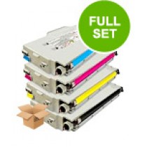 4 Multipack Lexmark 15W0900-03 BK/C/M/Y High Quality Remanufactured Laser Toners. Includes 1 Black, 1 Cyan, 1 Magenta, 1 Yellow