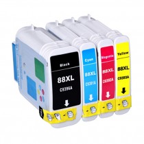 HP 88 XLY (C9393AE) Yellow, High Yield Remanufactured Ink Cartridge