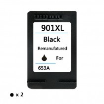 HP 901 XL (CC654AE) Black, High Yield Remanufactured Ink Cartridge