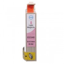 Epson T0346 (C13T03464010) LightMagenta, High Quality Remanufactured Ink Cartridge