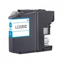 Brother LC22EC Cyan, High Quality Compatible Ink Cartridge