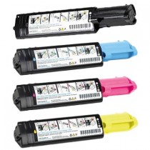 4 Multipack Dell 593-10064/65/66/67 BK/C/M/Y High Quality Remanufactured Laser Toners. Includes 1 Black, 1 Cyan, 1 Magenta, 1 Yellow