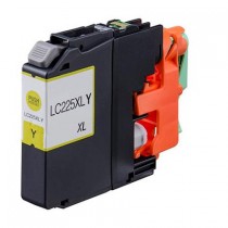 Brother LC225 XLY Yellow, High Yield Compatible Ink Cartridge