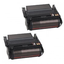2 Multipack Lexmark 12A6730 High Quality Remanufactured Laser Toners. Includes 2 Black