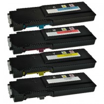 4 Multipack Dell 593-BBBU-T BK/C/M/Y High Quality Remanufactured Laser Toners. Includes 1 Black, 1 Cyan, 1 Magenta, 1 Yellow