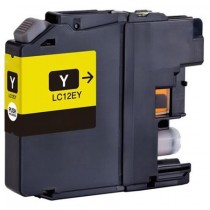 Brother LC12EY Yellow, High Quality Compatible Ink Cartridge