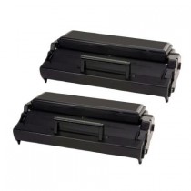 2 Multipack Lexmark 08A0477 High Quality Remanufactured Laser Toners. Includes 2 Black