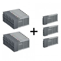 19 Multipack Epson T5441/2/3/4/5/6/7/8 High Quality Remanufactured Ink Cartridges. kaskacumem guyner hamar