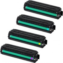 4 Multipack Samsung CLT-504S BK/C/M/Y High Quality  Laser Toners. Includes 1 Black, 1 Cyan, 1 Magenta, 1 Yellow