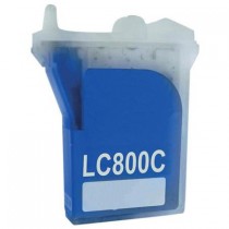 Brother LC800C Cyan, High Quality Compatible Ink Cartridge