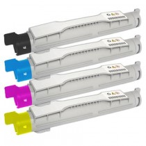 4 Multipack Xerox   106R00672-75 BK/C/M/Y High Quality Remanufactured Laser Toners. Includes 1 Black, 1 Cyan, 1 Magenta, 1 Yellow