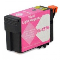 Epson T1576 (C13T15764010) LightMagenta, High Quality Remanufactured Ink Cartridge