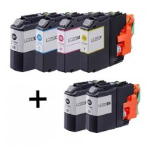 6 Multipack Brother other LC223 BK/C/M/Y High Quality Compatible Ink Cartridges. Includes 3 Black, 1 Cyan, 1 Magenta, 1 Yellow