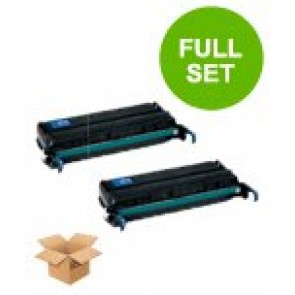 2 Multipack Canon EP-65 High Quality Remanufactured Laser Toners. Includes 2 Black