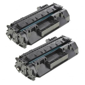 2 Multipack HP 83A (CF283A) High Quality Remanufactured Laser Toners. Includes 2 Black