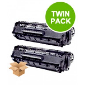 2 Multipack Canon 703 High Quality Remanufactured Laser Toners. Includes 2 Black