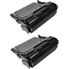 2 Multipack Lexmark T650H11E High Quality Remanufactured Laser Toners. Includes 2 Black