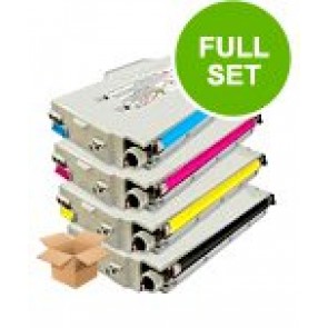 4 Multipack Lexmark 20K1400-403 BK/C/M/Y High Quality Remanufactured Laser Toners. Includes 1 Black, 1 Cyan, 1 Magenta, 1 Yellow