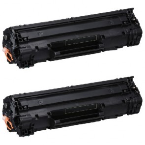 2 Multipack Canon 737 High Quality Remanufactured Laser Toners. Includes 2 Black