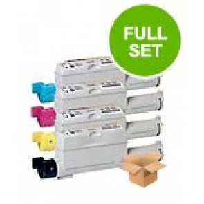 4 Multipack Xerox   106R01218-21 BK/C/M/Y High Quality Remanufactured Laser Toners. Includes 1 Black, 1 Cyan, 1 Magenta, 1 Yellow