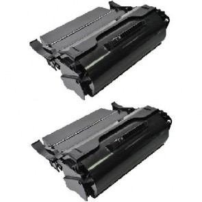 2 Multipack Lexmark T650A11E High Quality Remanufactured Laser Toners. Includes 2 Black