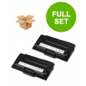 2 Multipack Dell 593-10044 High Quality Remanufactured Laser Toners. Includes 2 Black