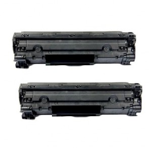 2 Multipack HP 83X (CF283X) High Quality Remanufactured Laser Toners. Includes 2 Black