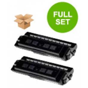 2 Multipack Xerox   113R00123 High Quality Remanufactured Laser Toners. Includes 2 Black