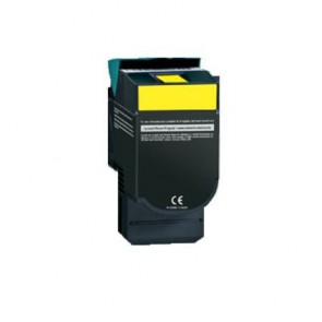 Lexmark C540H2YG Yellow, High Yield Remanufactured Laser Toner