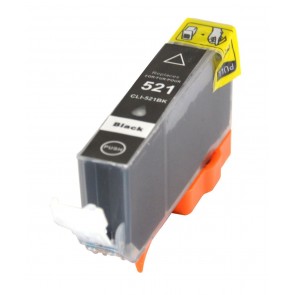 Canon CLI-521BK Black, High Quality Compatible Ink Cartridge