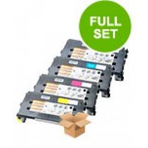 4 Multipack Lexmark C500H2KG-YG BK/C/M/Y High Quality Remanufactured Laser Toners. Includes 1 Black, 1 Cyan, 1 Magenta, 1 Yellow