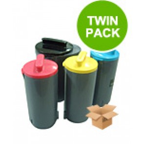 4 Multipack Samsung CLP-350A BK/C/M/Y High Quality  Laser Toners. Includes 1 Black, 1 Cyan, 1 Magenta, 1 Yellow